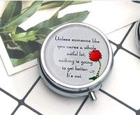 Lorax Truffula Tree 'Unless' Quote necklace, Dance Recital The Pill Box/Pill case Literary Jewelry