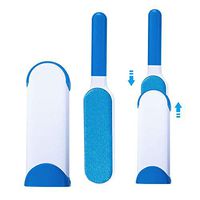 MITSOKU Pet Hair Remover Brush- Lint Remover - Dog & Cat Hair Remover with Self-Cleaning Base - Efficient Double Sided Animal Hair Removal Tool - Perfect for Clothing, Furniture, Couch, Carpet