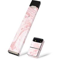 Skinit Decal Wrap for Juul E-Cigarette - Officially Licensed Skinit Originally Designed Pink Marbling Design