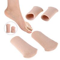 Sala-Ctr - 1Pair Hallux Valgus Corrector Big Toe Separator Sleeves Foot Care Callus Clavus Bunion Thumb Protector Cover Straightener Tool