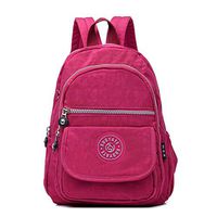 Hmlai Clearance Women Fashion Waterproof Outdoor Travel Bags Large Capacity School Shoulder Bag Backpack for Boys Girls Teen (Watermelon Red)