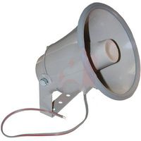 Mallory Sonalert PH-230Q, Speaker, Horn, Aluminum CASE Gray, 15 WATTS, 8 OHM, 350-7K HZ, 6.1 X 5.2 in