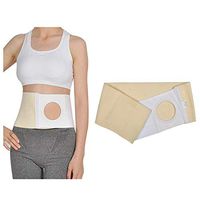 Ostomy Hernia Belt 2Pcs-Abdominal Stoma Binder Waist Girdle-Waist Support Brace for Medical Colostomy Bag,S