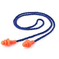 10Pcs r s Soft Silicone Corded Reusable Washable Noise Defense Hearing Protection rs Good Quality #05