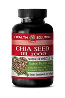 Chia Organic - CHIA Seed Oil 2000 - Boost Immune Function (1 Bottle)