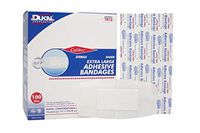 Dukal Sheer Bandage, Adhesive, X-Large, Sterile, 2" x 4" (Pack of 2400)