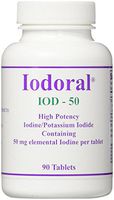 OPTIMOX Corporation 50 Mg Iodoral IOD-50, 90 Count
