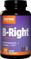 Jarrow Formulas B-right Complex, 100 Capsules (Pack of 3) ,Jarrow-h0