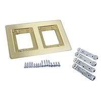 Wiremold 827B 2-Gang Comb CPT & Tile FL, White