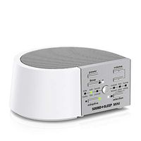 Sound+Sleep Mini Global Power High Fidelity Sleep Sound Machine with AC and Battery Power, Real Non-Looping Nature Sounds, Fan Sounds and White Noise