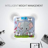 Cute Cartoon Animal On A Meadow Smart Body Scale Scales Weight Scale Tracks 8 Key Compositions Analyzer Sync with Fitness Apps 400 Lbs