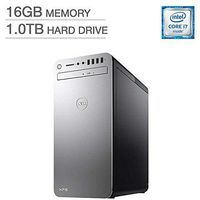 Dell XPS 8910 Special Silver Desktop - Intel i7-6700 16GB DDR4 Memory, 1TB SATA Hard Drive, 2GB AMD Radeon RX 560, DVD Burner, Windows 10 (Renewed)
