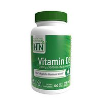 High Potency Vitamin D3 5000 IU / 100 Softgels