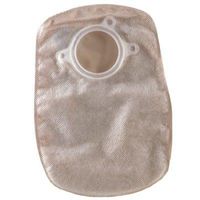 ConvaTec 401526 SUR-FIT Natura 8" Two-Piece Closed-End Pouch with 2-Sided Comfort Panel, Filter, Opaque, 1-3/4" Flange, Pack of 30