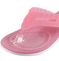 Gel Flip Cushions Pad Protector for Thong Sandals Slipper with Toe Posts Protectors Left and Right Protecet The Sensitive Skin Between The Big and Second Toe