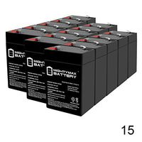 Mighty Max Battery 6V 4.5AH Battery Replacement for Sure-Lites P4C2-15 Pack Brand Product