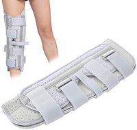 Knee Immobilizer Splint Adjustable Joint Brace Fracture Ankle Support Surgical Fixation Stabilization,XL