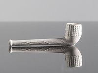 1700's Style Clay Penny Pipe