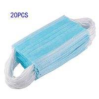 UYTR 3-Layer Ear-Loop Dust Filter Personal Breathable Health Protection Blue