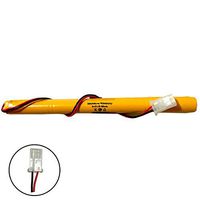 Teig 24Y4008 Atlite 24-4008 244008 ALAP3305 Dantona CUSTOM-73 OSI OSA010 Exell EBE-73 4.8v 800mah NiCad Battery Pack Replacement Exit Sign Emergency Light