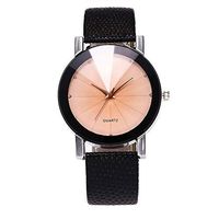 Women's Leather Band Watch Casual Crystal Angel Quartz Watch with Stainless-Steel Strap Luxury Wrist Watch (A)