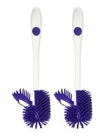 Fuller Brush Ultimate Bowl Brush with Extension - Constructed of durable ThermoPlastic Rubber (TPR) - 17 ¼“ Length - 2 Pack
