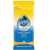 Pledge Multi Surface Everyday Wipes 25 ea (Pack of 2)