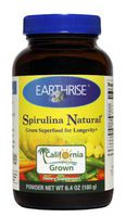 Earthrise  Spirulina Natural, 180 Grams Powder