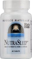 Source Naturals Sleep Science NutraSleep - Multi-Nutrient and Herb Complex - Supports Rest and Relaxation- 40 Tablets