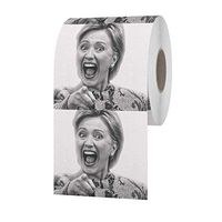 Funny Toilet Brand Hillary Clinton Toilet Paper (White, 2 Pack,)