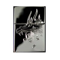 Lighter - Red Dragon High Polish Chrome - Star Int. Inc Brand
