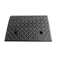 Mobility Compressive Pressure Ramps, Hotel Garage Store Car Repair Shop Garden Mat- Non-Slip Pad Outdoor Ramps Vehicle Ramps (Color : Black)