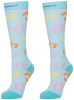 Compression Socks Men & Women - Solid Colors - Perfect For Nurses, Runners, Athletes, Diabetics, Travelers - 20–30 mmHG Graduated Compression (Babyfoot Green, X-Large)