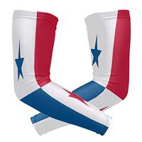 poeticcity Panama Flag 1 Pair Arm Sports Sleeves Cooling Warmer UV Protection
