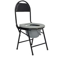 Zhong Folding Toilet Lightly Movable Commode Chair with Toilet Seat Bath Chair Pregnant Woman Stool Old Man and Disabled
