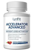 Accelerator Advanced (with Raspberry Ketones, White Kidney Bean Extract, Coleus Forskohlii, Gugul) — A Natural & Effective Non-GMO Solution for Weight Loss