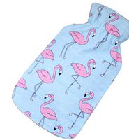 Safe Hot Therapies Warm Hands PVC Hot Water Bottle with Detachable Cloth Cover 0.85 Litre(Blue)