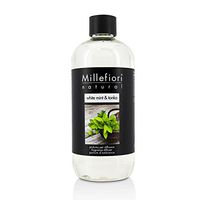 Millefiori Natural Fragrance Diffuser Refill - White Mint & Tonka 500ml/16.9oz