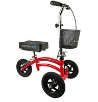 KneeRover Jr - Small Adult and Kids All Terrain Knee Scooter in Red