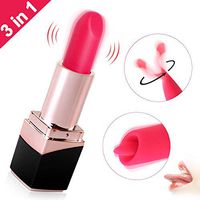 Personal Therapeutic Lipstick Licking Sti-mu^LAT-or Body Massager for Back Neck Shoulder Sore, Rechargeable Waterproof Toy for Women，Quiet