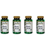 Swanson Malic Acid 600 Milligrams 100 Veg Capsules 4 Pack