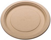 Tree Free Premium Quality Biodegradable Party Dinner Plates, 9-Inches, Box of 500 Plates
