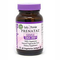 Bluebonnet Early Promise Prenatal Gentle DHA 200 mg Vegetable Capsules, 60 Count