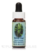Flower Essence Services Wild Oat Herbal Supplement, 0.25 Fluid Ounce