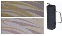 Ming's Mark GC7 Brown/Gold 8' x 20' Graphic Mat by Ming's Mark