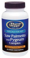 Vitamin Shoppe - Saw Palmetto & Pygeum Complex, 120 capsules by Vitamin Shoppe