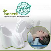 Isoneck Cervical Neck Traction Device for Stiff Neck Pain Remedies/Trigger Point Therapy Stretcher and Neck Massager [FDA-Cleared] Made in Korea