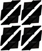 M-RO Microfiber Cleaning Compact size Cloth U-2294 (8 Pack) for Lens, Glasses, iPhone, Tablet, Cell Phone, Makeup, Stationery