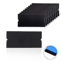 Ehdis Squeegee Accessories Fabric Felt Edge Scratch Free Soft Wet Dry Felt for Car Wrapping Scraper 3M Squeegee 10x4.8cm 10PCS/Pack