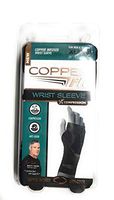 Copper Fit Compression Wrist Sleeve for Men & Women (XLarge)